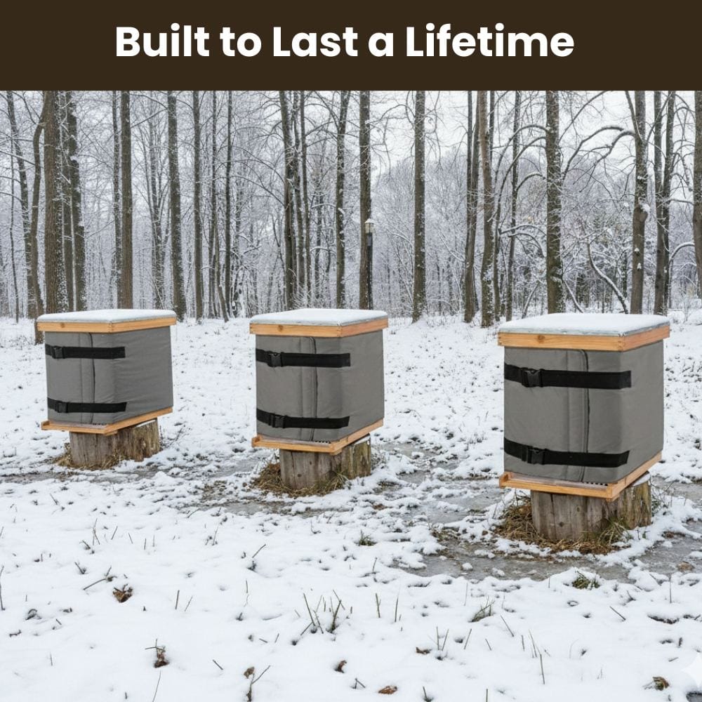 Stamny BeeShield Wrap - Insulated Beehive Cover