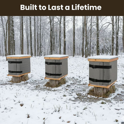 Stamny BeeShield Wrap - Insulated Beehive Cover