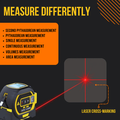 Stamny MetriFlex™ 3-in-1 Measuring Tool