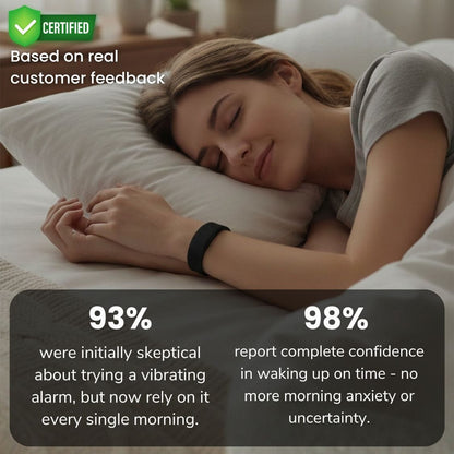 Stamny Pulse Band - Silent Vibration Alarm for Deaf & HoH