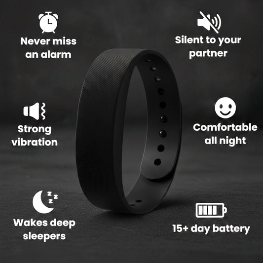 Stamny Pulse Band - Silent Vibration Alarm for Deaf & HoH